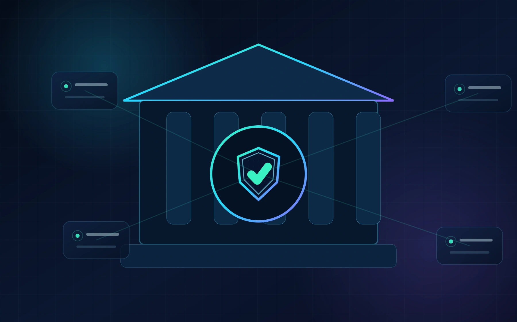 Financial Services cybersecurity visual