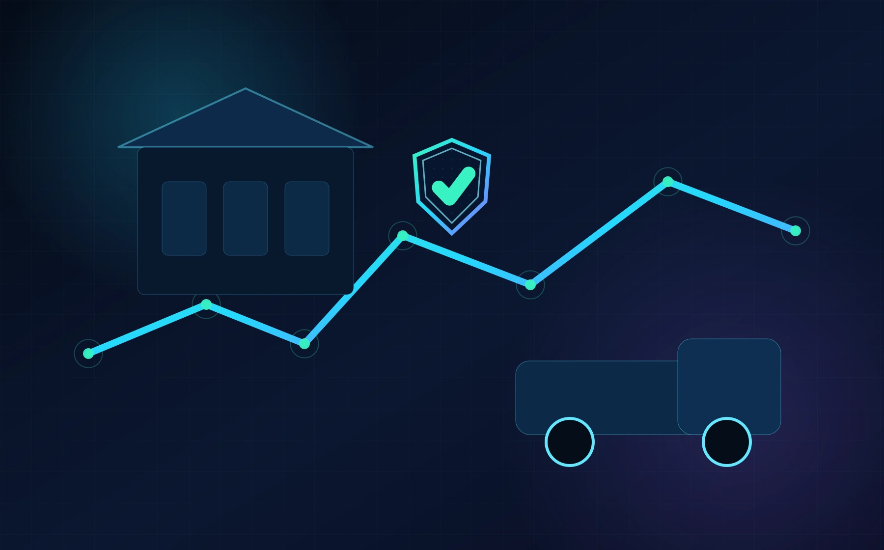 Logistics & Supply Chain cybersecurity visual